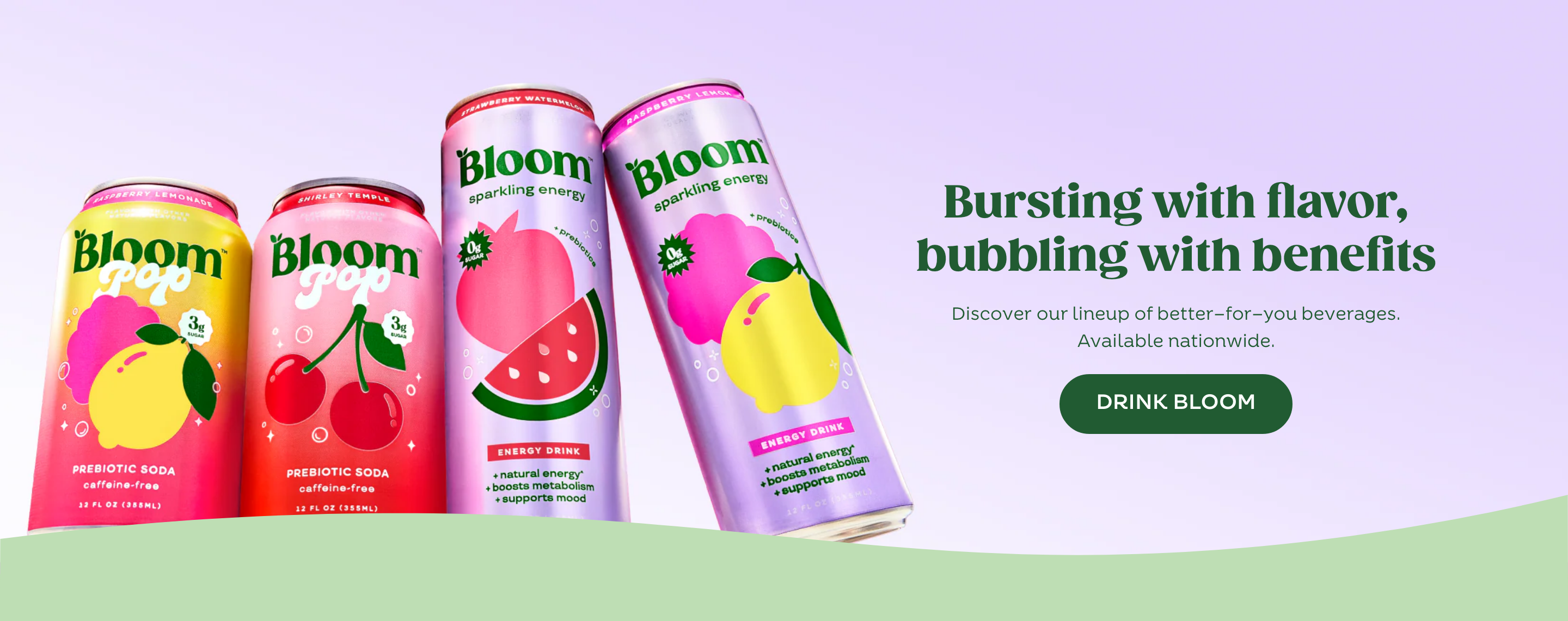 Bursting with flavor, bubbling with benefits